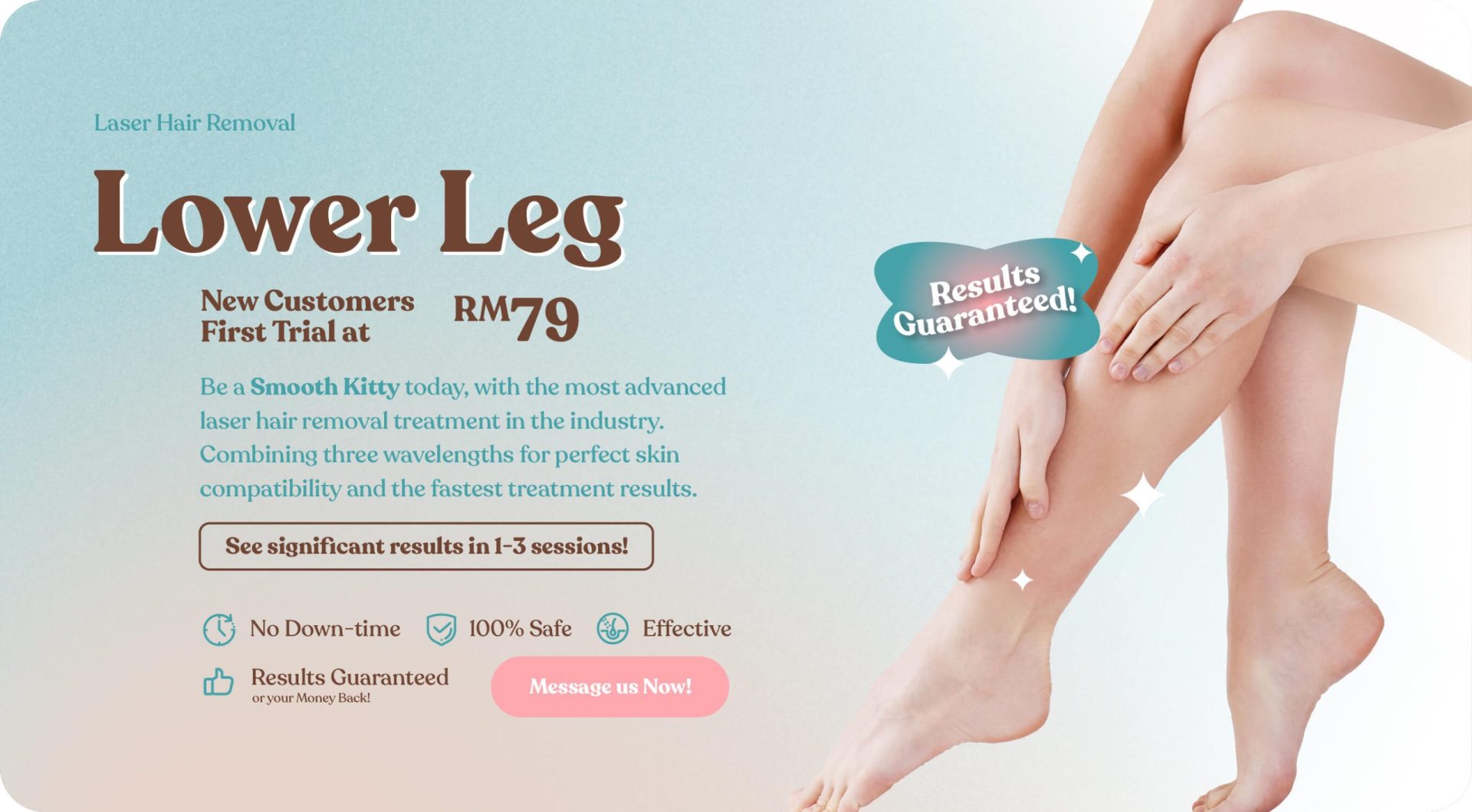 Laser Hair Removal — New Customers First Trial